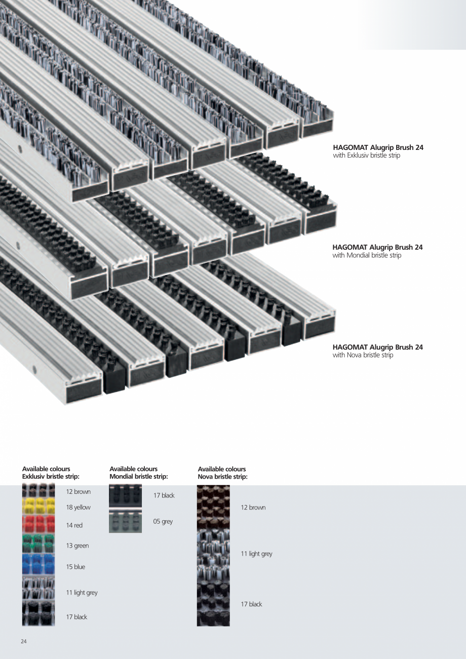 Pagina 24 - Catalog Hagomat 16-EN HAGOMAT EXKLUSIV, NOVA, COMBICLEAN, COMBICLEAN BRUSH, COMBISTRIP, ...