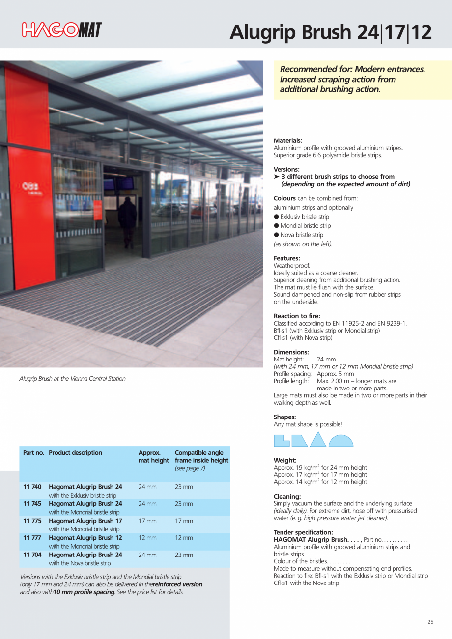 Pagina 25-Catalog Hagomat 16-EN HAGOMAT EXKLUSIV, NOVA, COMBICLEAN, COMBICLEAN BRUSH, COMBISTRIP, COMBISTRIP...