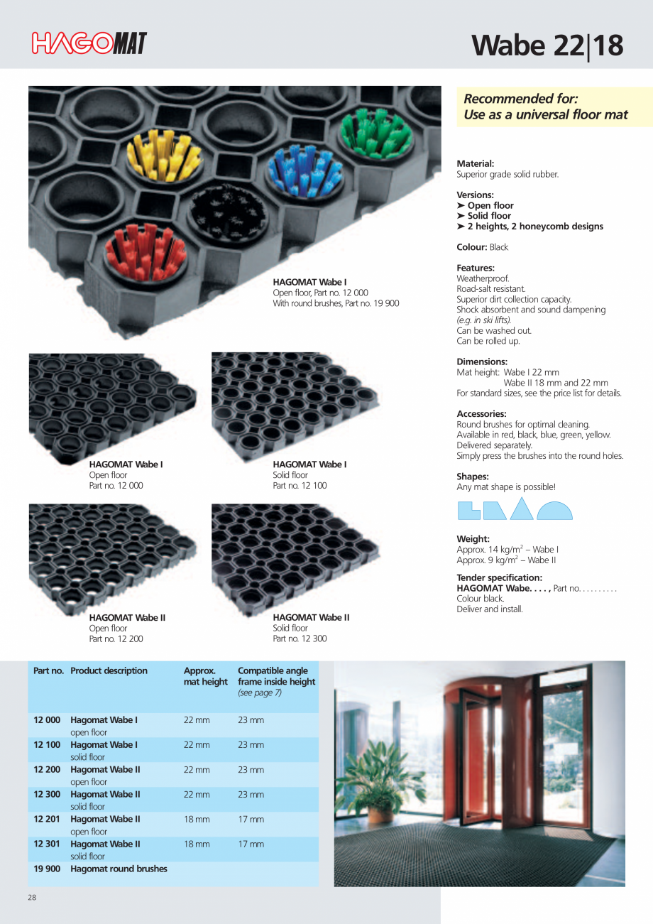 Pagina 28-Catalog Hagomat 16-EN HAGOMAT EXKLUSIV, NOVA, COMBICLEAN, COMBICLEAN BRUSH, COMBISTRIP, COMBISTRIP...