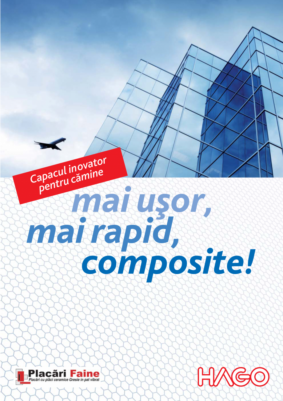 Pagina 1-Capace inovatoare pentru camine HAGODECK CLA, CCA, CCA-GD Catalog, brosura Romana r
ovato
n
acul...