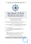 Agrement Tehnic 001SB-01/426-2019 POROTHERM