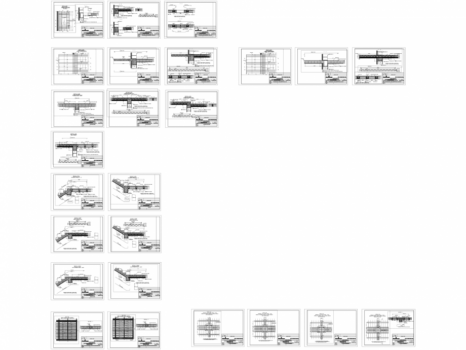 Pagina 1 - CAD-DWG Detalii pentru structuri in cadre de beton armat III POROTHERM Detaliu de montaj ...