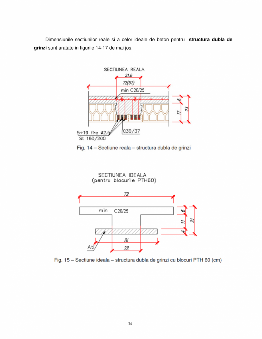 Pagina 35 - Indrumator pentru utilizarea planseelor Porotherm POROTHERM 60, 45, grinda planseu...