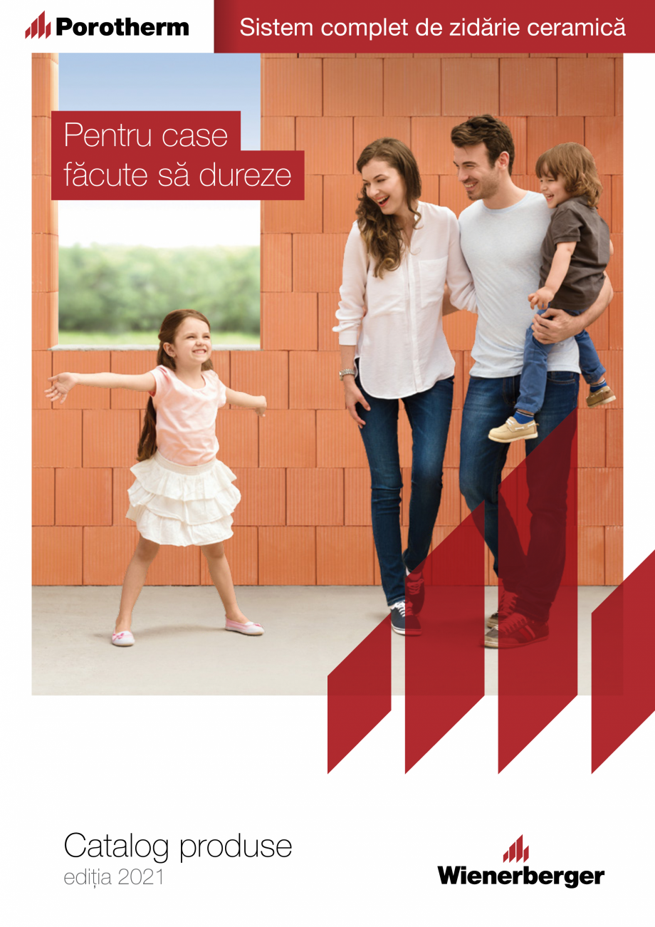 Pagina 1-Sistem complet de zidarie ceramica - Catalog de produse  Catalog, brosura Romana Sistem complet de...