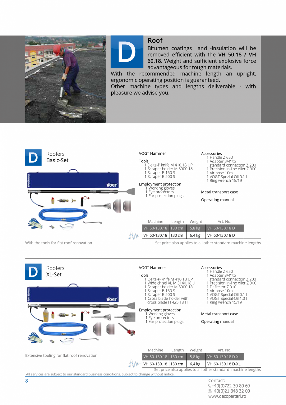 Pagina 8-Catalog produse VOGT 2015 VOGT Catalog, brosura Engleza ual

Weight

Art. No.

VH 50-130.18 130 cm

...