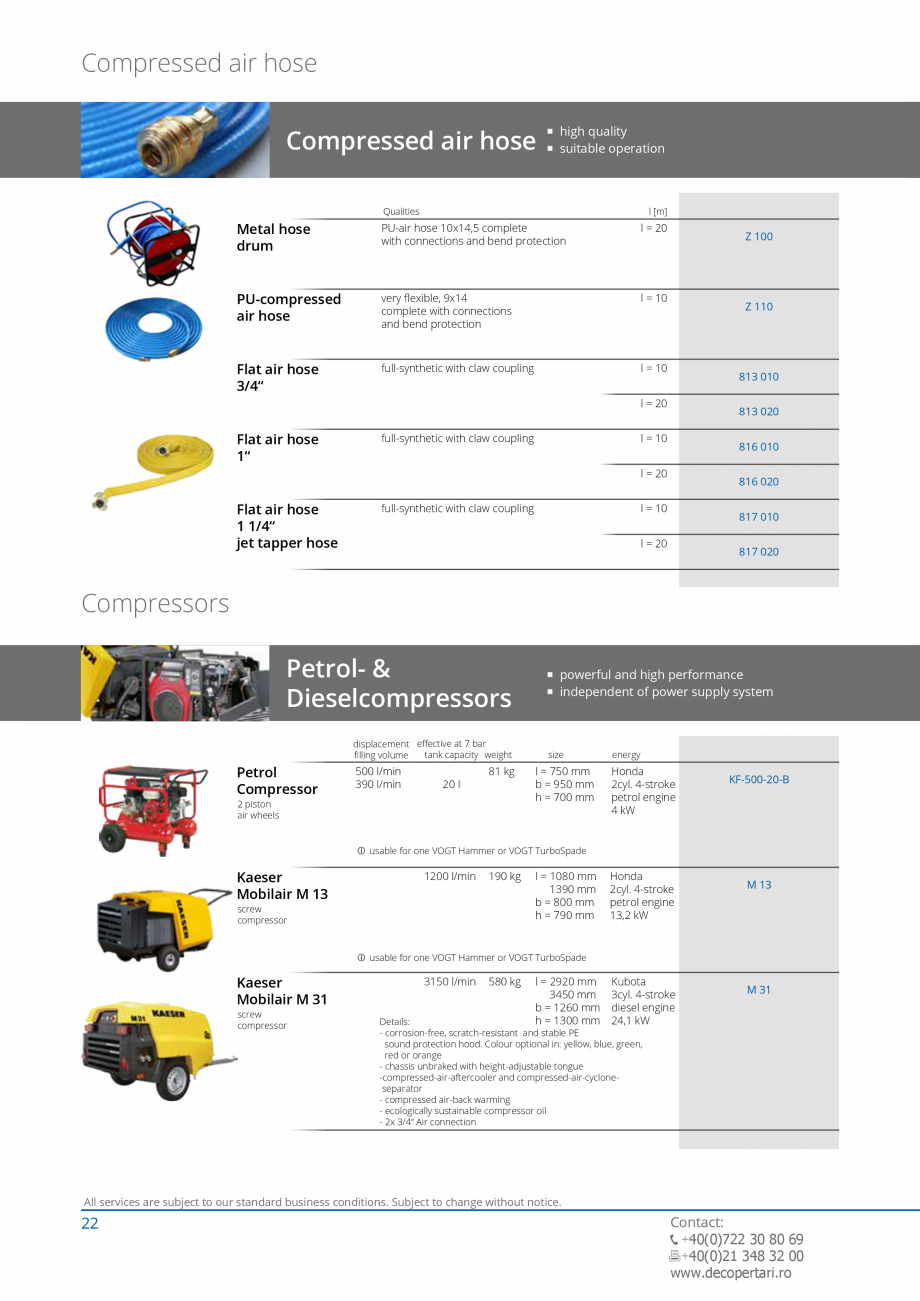 Pagina 22-Catalog produse VOGT 2015 VOGT Catalog, brosura Engleza 60 LF
B 120 T

225/160

B 160 T

Crossblade ...