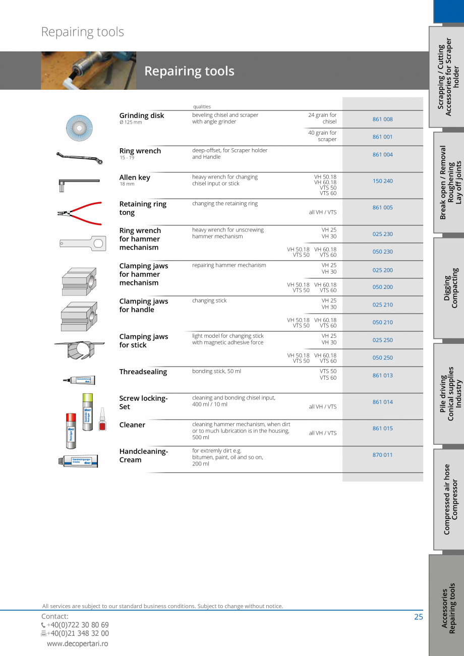 Pagina 25-Catalog produse VOGT 2015 VOGT Catalog, brosura Engleza 0

260/60

M 200.18 B

M 200 BL

14 260/40...