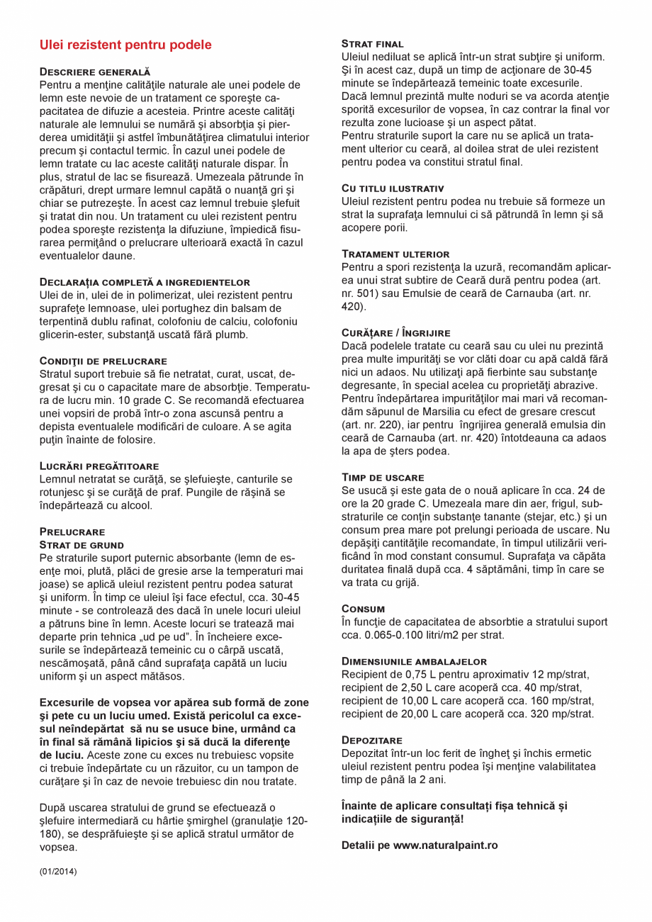 Pagina 2-Paletar culori ulei si ceara pigmentata KREIDEZEIT Ulei 310-314, Ceara 512-513 Catalog, brosura...