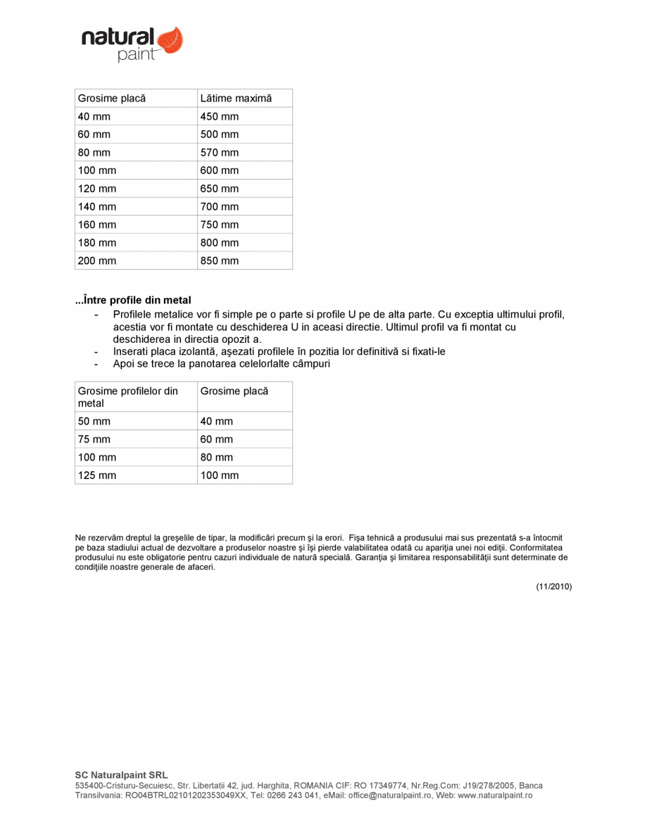 Pagina 3-Placa flexibila izolanta din fibre de lemn GUTEX Thermoflex Fisa tehnica Romana stinere din lemn la ...