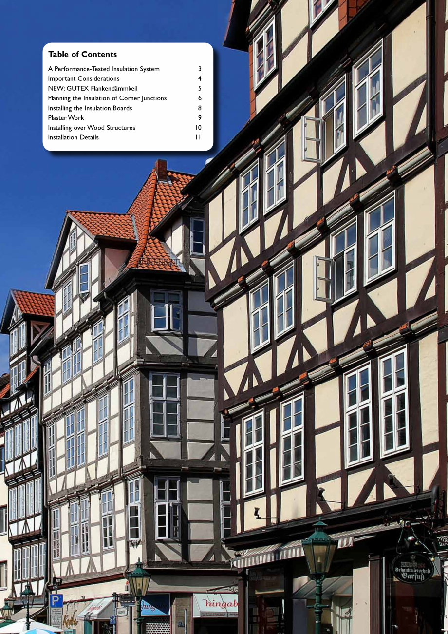 Pagina 2-Placa izolatoare monostrat din fibre lemnoase GUTEX Thermoroom Catalog, brosura Engleza folding,...