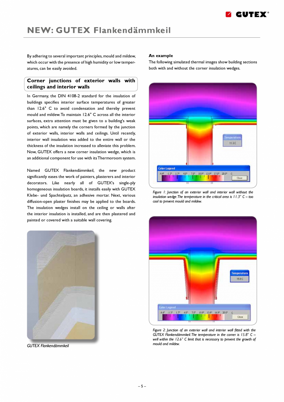 Pagina 5-Placa izolatoare monostrat din fibre lemnoase GUTEX Thermoroom Catalog, brosura Engleza  structure, ...