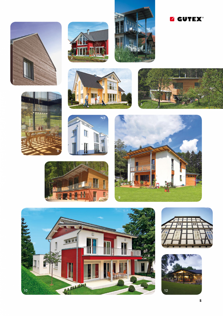 Pagina 5-Aplicarea si instalarea placilor din fibre lemnoase GUTEX Multiplex-top, Multitherm, Thermoflex,...