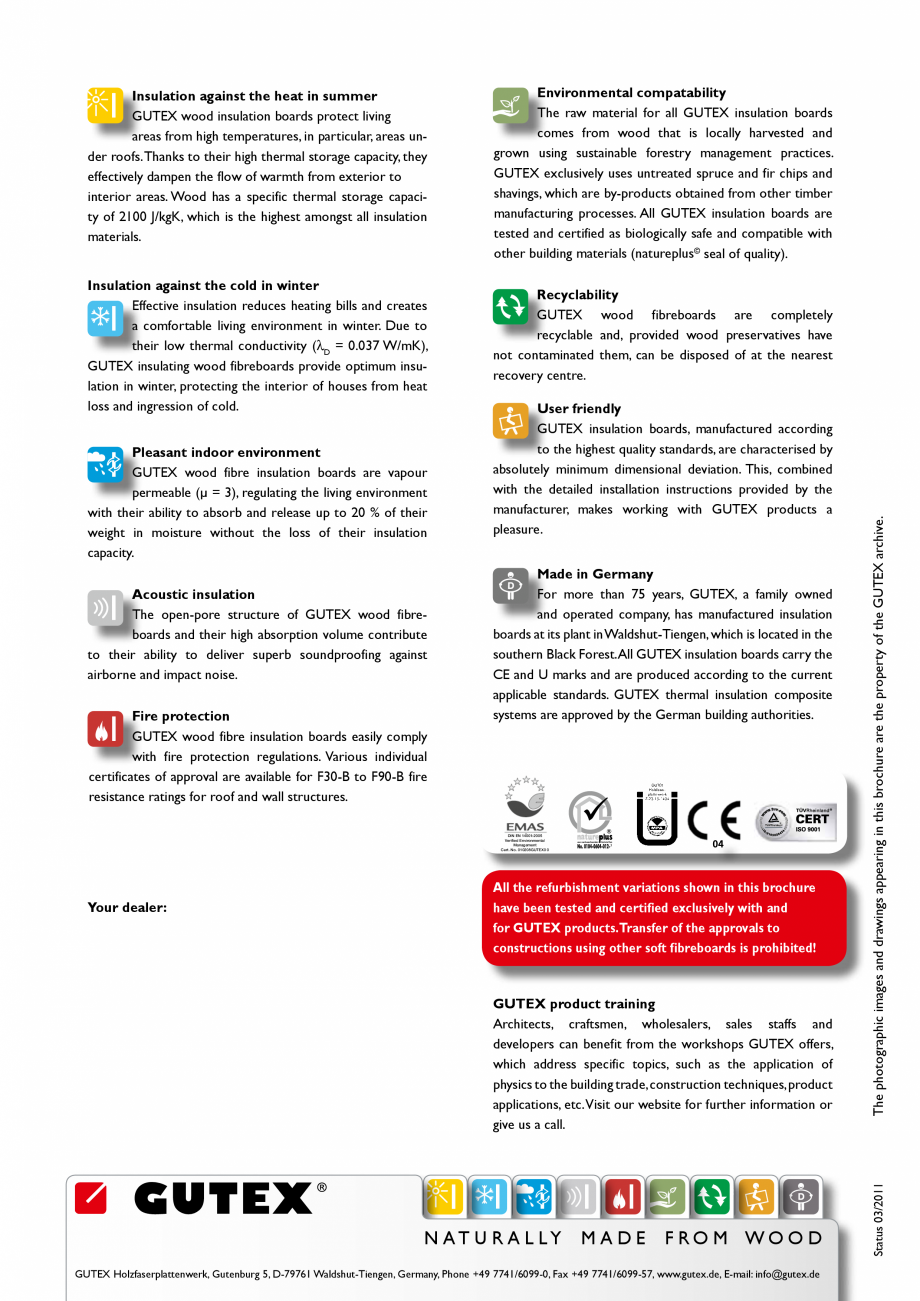 Pagina 15-Renovarea energetica a cladirilor cu placi din fibre lemnoase Gutex GUTEX Multiplex-top, Multitherm,...