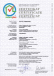 Certificat de calitate natureplus GUTEX - Thermoflex