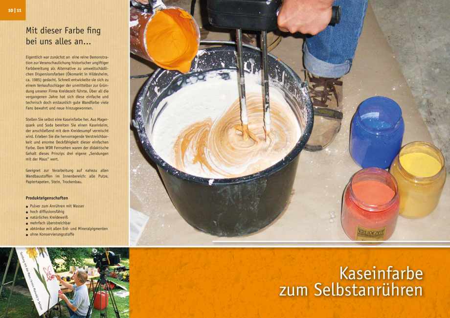 Pagina 6-Tencuieli decorative KREIDEZEIT 960.2-960.3, 968-969, 980-982, Tadelakt 275.1-275.4 Catalog, brosura...