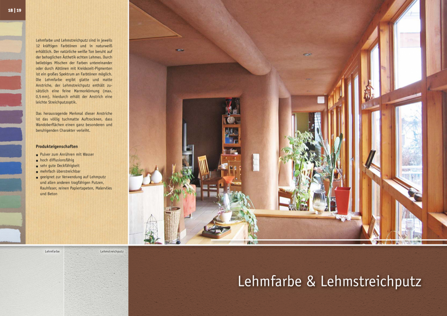 Pagina 10-Tencuieli decorative KREIDEZEIT 960.2-960.3, 968-969, 980-982, Tadelakt 275.1-275.4 Catalog, brosura...