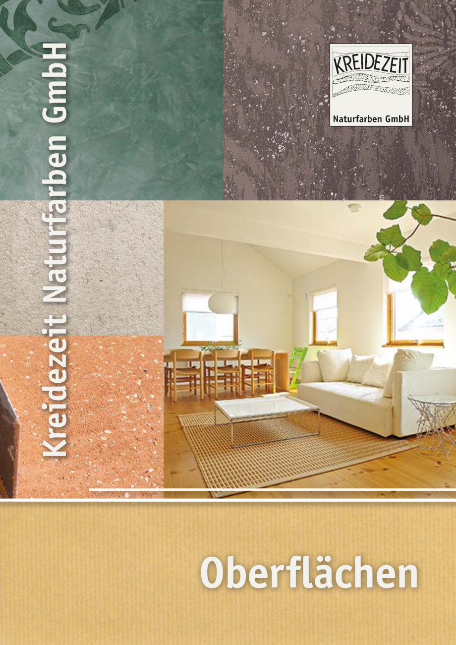 Pagina 1-Tencuieli decorative KREIDEZEIT 960.2-960.3, 968-969, 980-982, Tadelakt 275.1-275.4 Catalog, brosura...