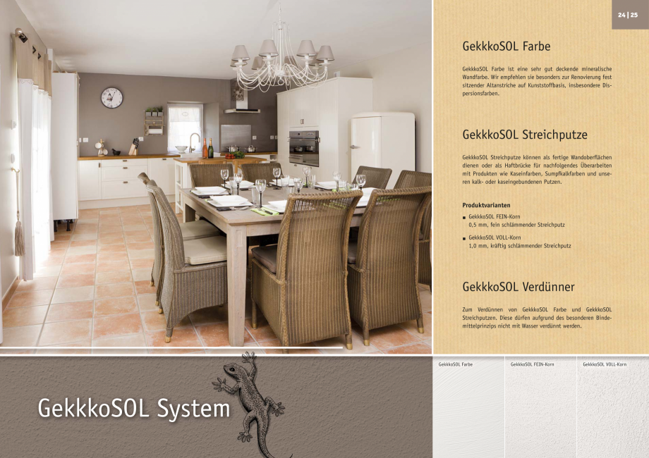 Pagina 13-Tencuieli decorative KREIDEZEIT 960.2-960.3, 968-969, 980-982, Tadelakt 275.1-275.4 Catalog, brosura...