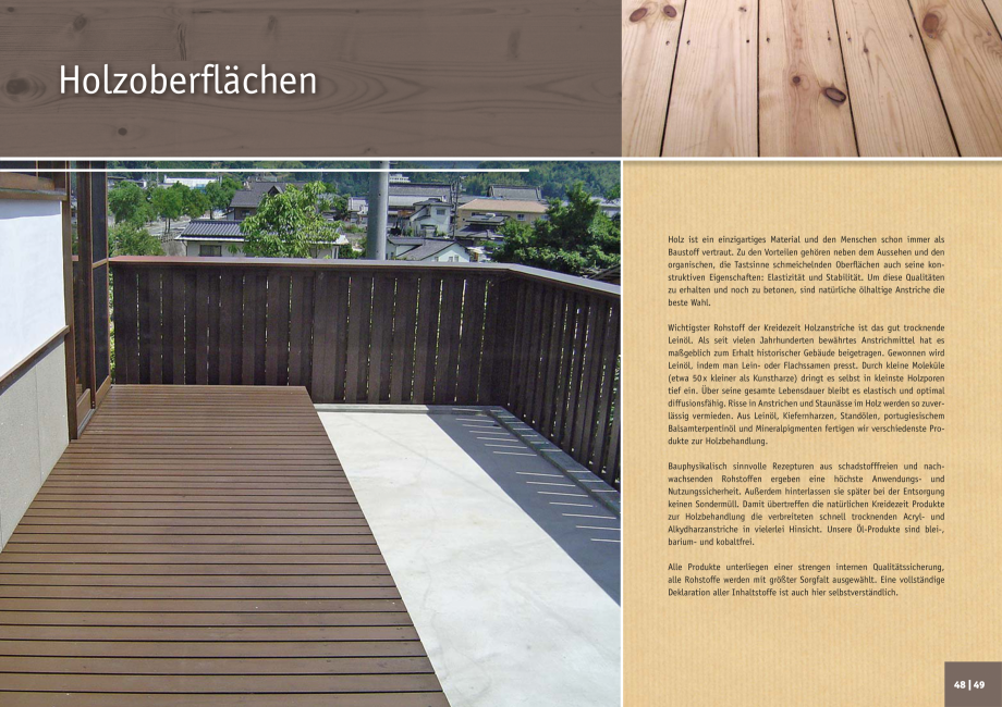 Pagina 25-Tencuieli decorative KREIDEZEIT 960.2-960.3, 968-969, 980-982, Tadelakt 275.1-275.4 Catalog, brosura...