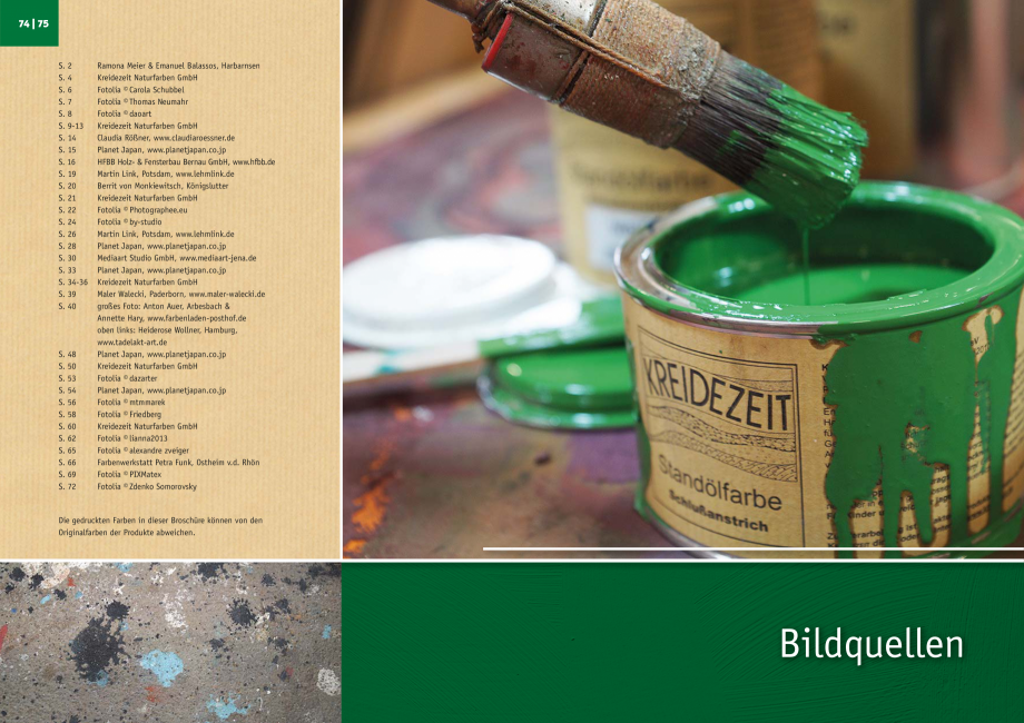 Pagina 38-Tencuieli decorative KREIDEZEIT 960.2-960.3, 968-969, 980-982, Tadelakt 275.1-275.4 Catalog, brosura...