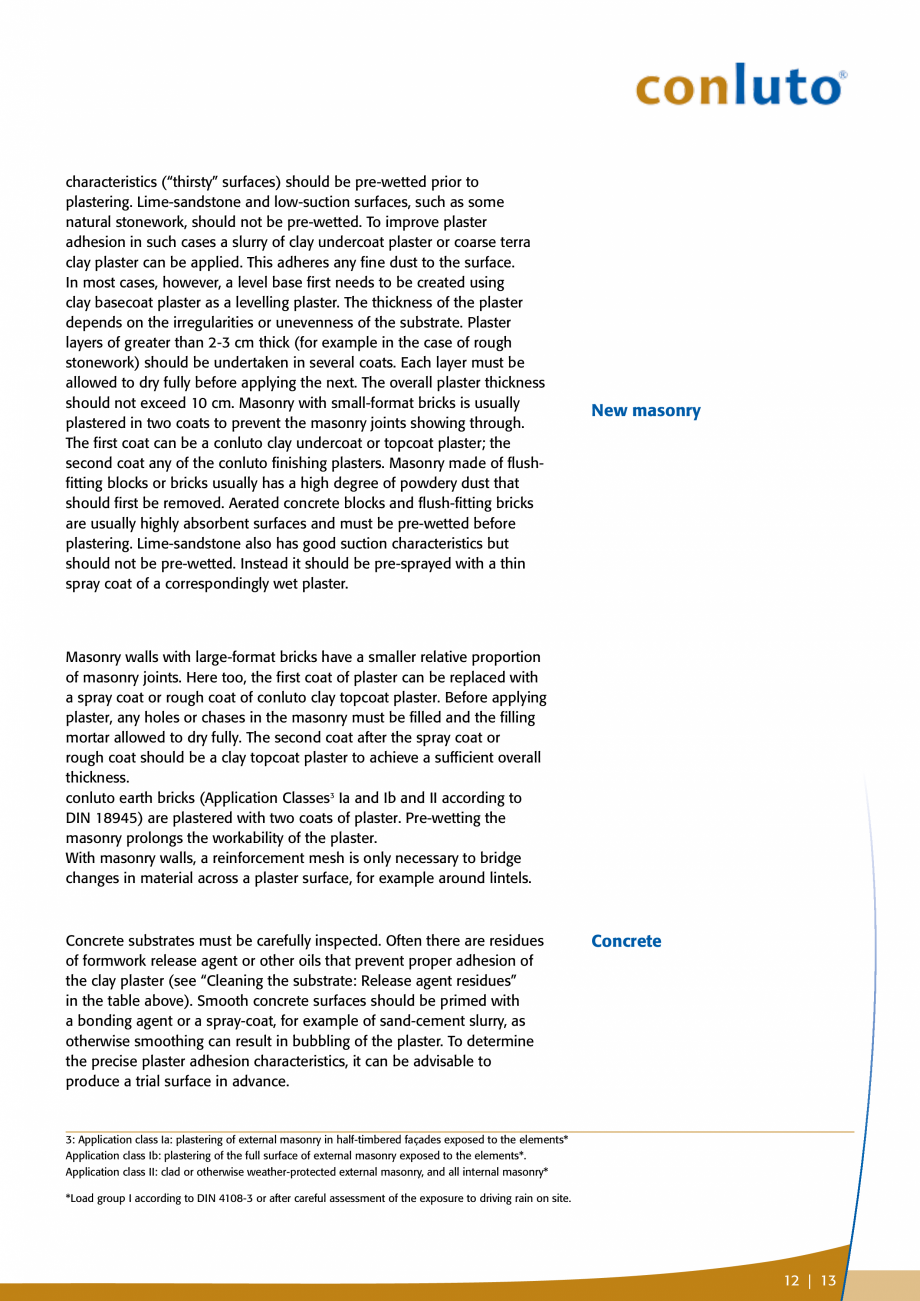 Pagina 13-Tencuieli de argila pentru interior conluto Catalog, brosura Engleza uto clay plasters are
made of...