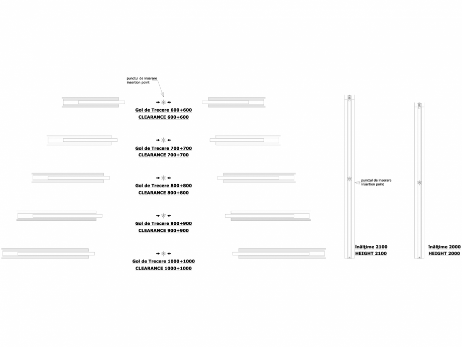 Pagina 1-CAD-DWG Sistem pentru glisarea a doua usi simetrice SYNTESIS ESTENSIONE SP 125 - versiunea...
