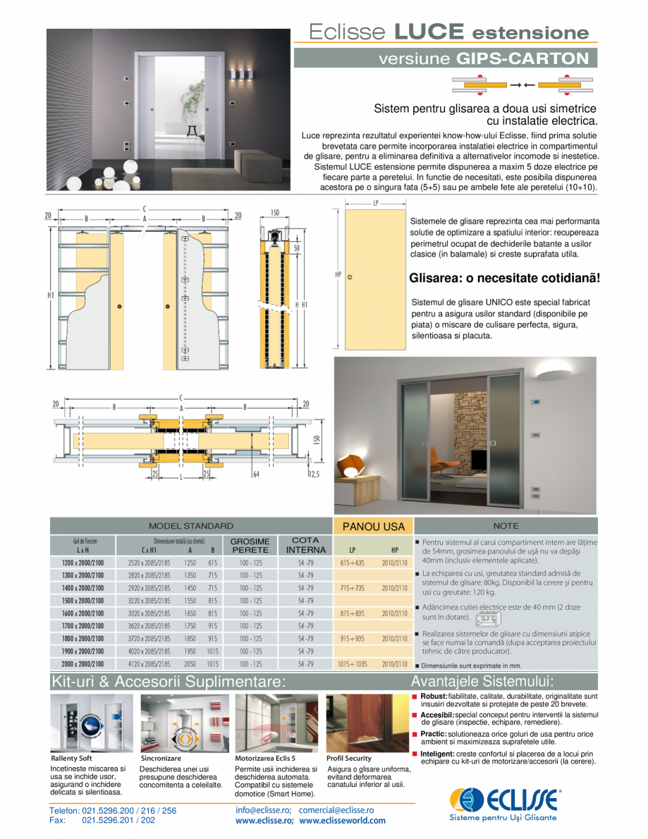 Pagina 1-Sistem pentru glisarea a doua usi in oglinda si incorporarea instalatiei electrice - versiunea...
