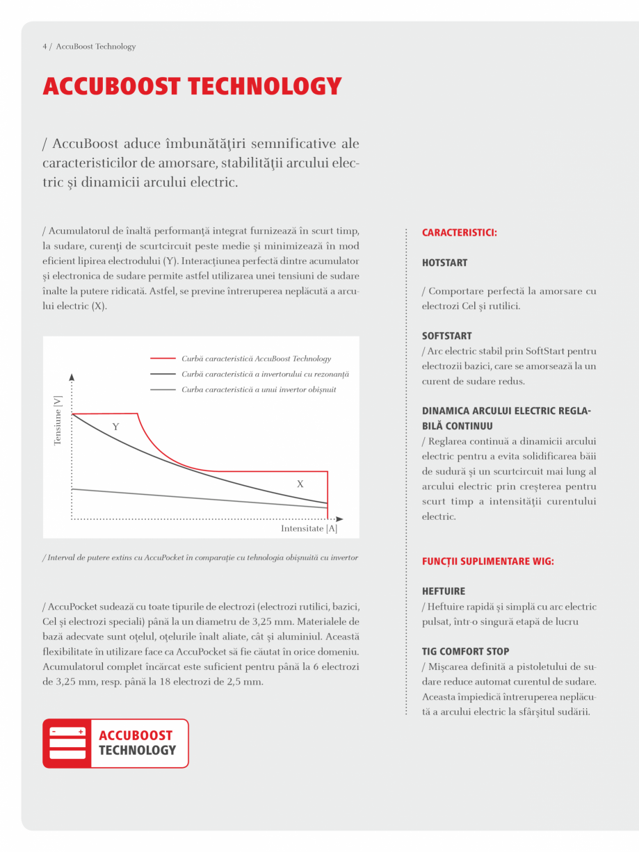 Pagina 4-Echipament de sudura cu electrozi SEI FRONIUS AccuPocket 150/400 Catalog, brosura Romana te sunt...