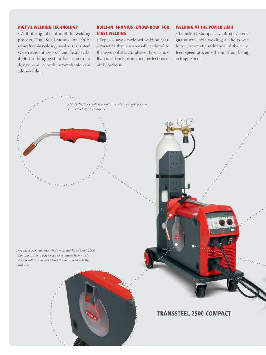 Pagina 2-Echipament sudura MIG/MAG FRONIUS TransSteel 2700 Compact Catalog, brosura Engleza  additional...