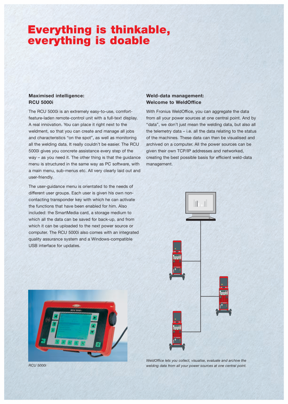 Pagina 10-Echipament sudura MIG/MAG  FRONIUS Transpuls Synergic 4000 Catalog, brosura Engleza ee what’s...