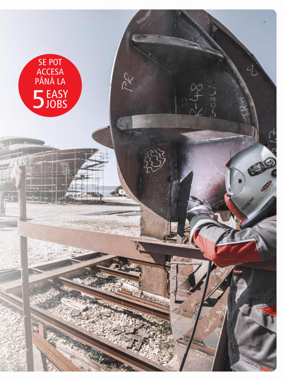 Pagina 9-Echipament sudura MIG/MAG FRONIUS TransSteel 2200 Catalog, brosura Romana ŞOR

Cu o simplă...