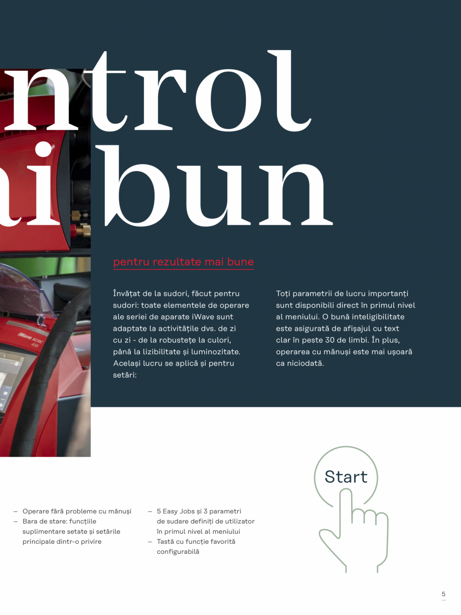 Pagina 5-Aparat de sudura TIG FRONIUS iWave 190i AC/DC Catalog, brosura Romana  EasyJobs

Interfaţă USB
de ...