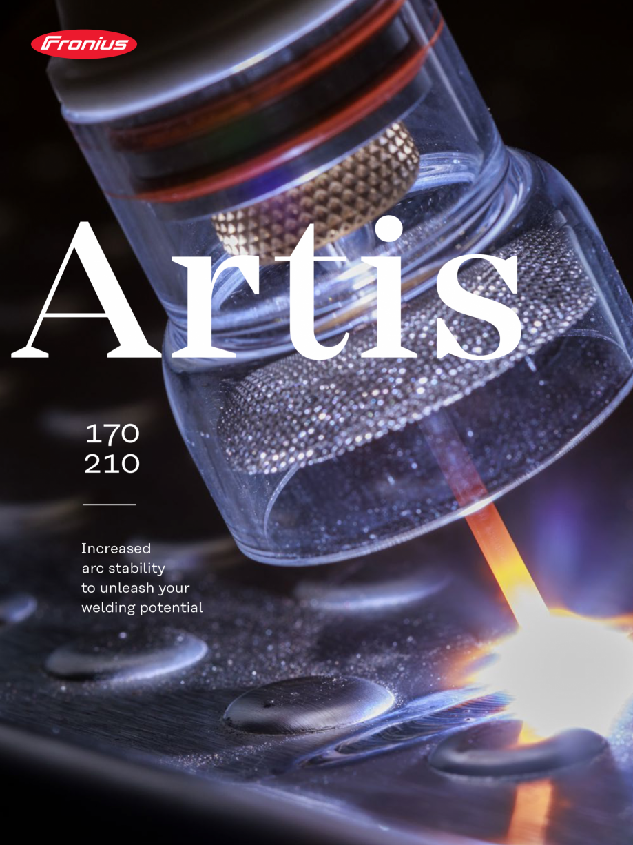 Pagina 1-Aparat de sudura WIG FRONIUS Artis 170 Catalog, brosura Romana Artis
170
210
Increased
arc stability...