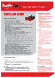 Specificatii tehnice Swift Cut 2500 SWIFT CUT - PRO 2500