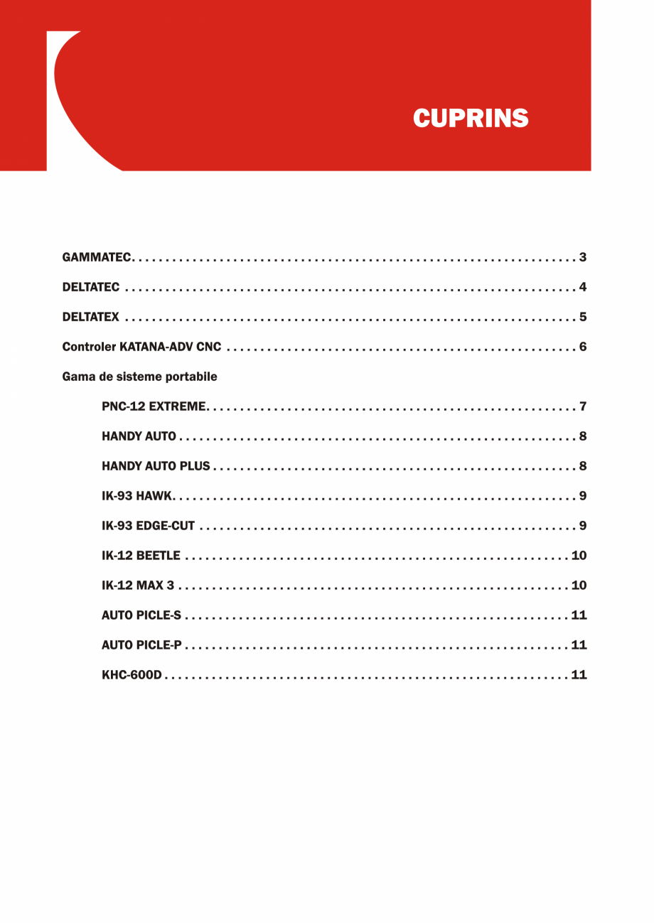 Pagina 2-Sisteme portabile de taiere cu oxigaz si plasma KOIKE Catalog, brosura Romana 
