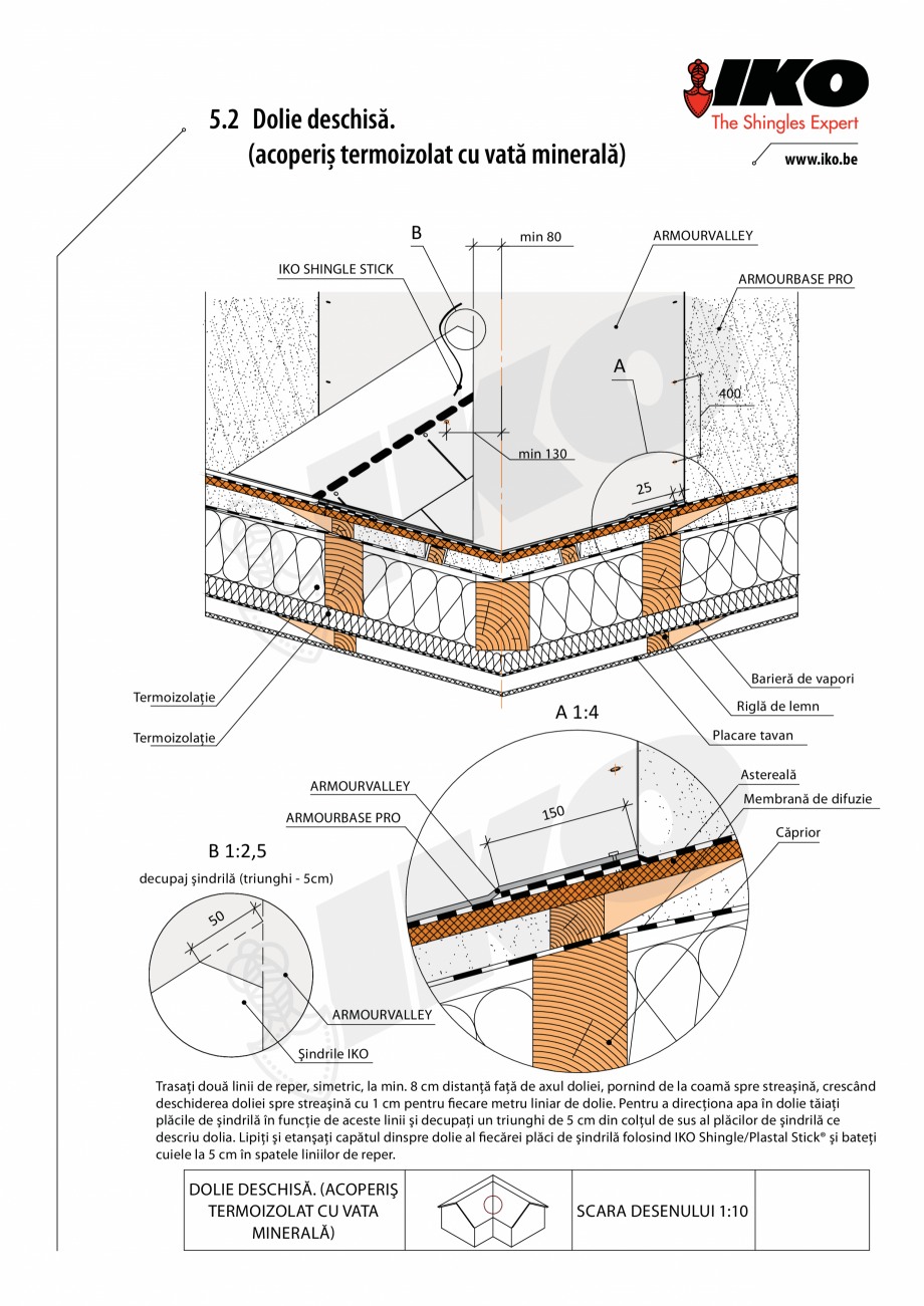 Pagina 2-CAD-PDF Detaliu dolie IKO Detaliu de produs 