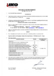 Declaratie de performanta - substraturi pentru invelitori de acoperis discontinue IKO - ARMOURBASE ECO
