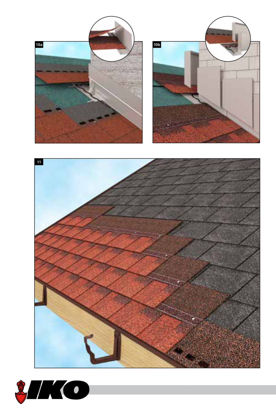 Pagina 15-Ghidul de montaj sindrile bituminoase IKO gama rezidential IKO SHIELD, PREMIUM, LAMINATED, CLASSIC, ...