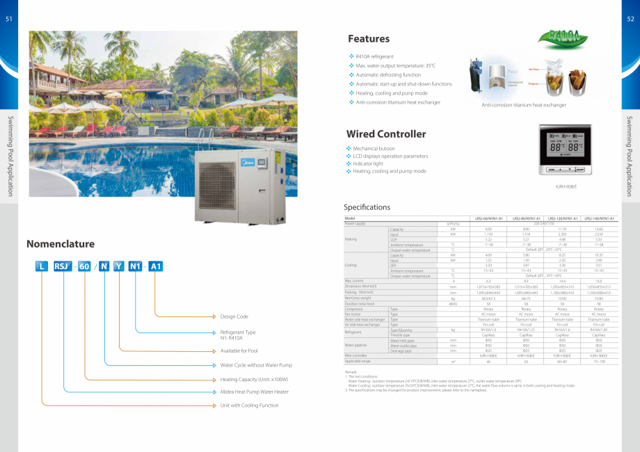 Pagina 27-Pompe de caldura Aer-Apa MIDEA Monobloc 6 kW, Monobloc 8 kW, Monobloc 10 kW, Monobloc 12 kW, Split 6...