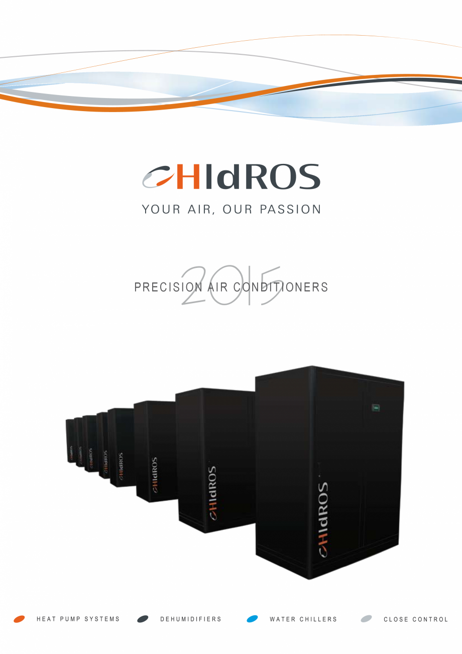 Pagina 1-Catalog sisteme de climatizare Close Control HACE DXA, DXW Catalog, brosura Engleza precision air...