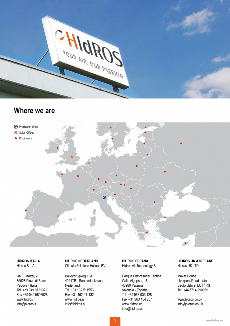 Pagina 4-Catalog sisteme de climatizare Close Control HACE DXA, DXW Catalog, brosura Engleza lexibility.
All ...