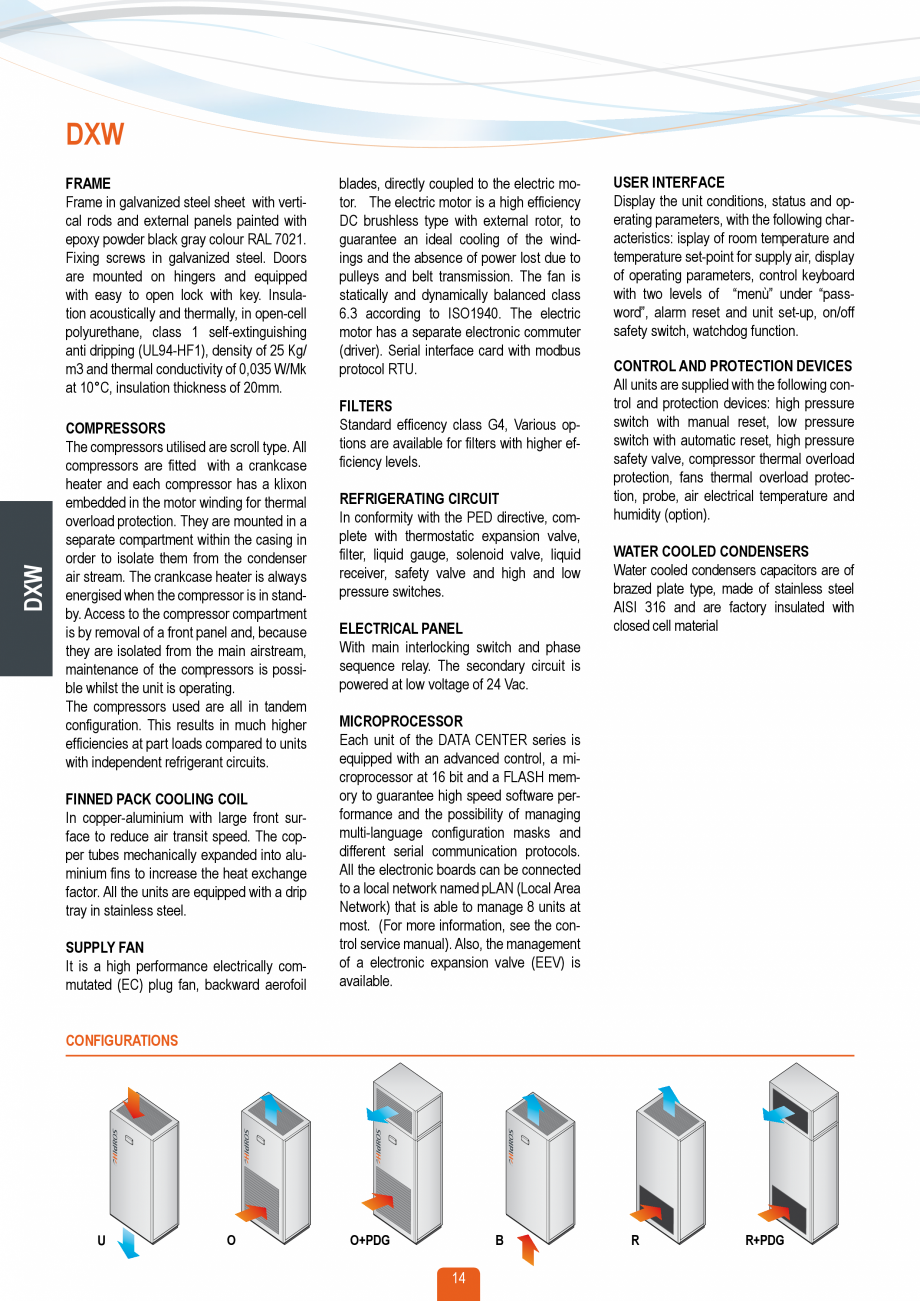 Pagina 13-Catalog sisteme de climatizare Close Control HACE DXA, DXW Catalog, brosura Engleza r is in standby....