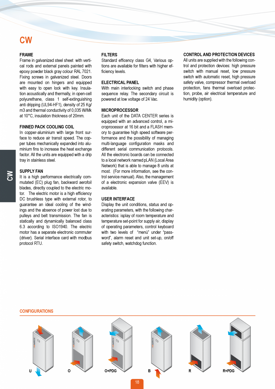 Pagina 17-Catalog sisteme de climatizare Close Control HACE DXA, DXW Catalog, brosura Engleza ges

HLM
...