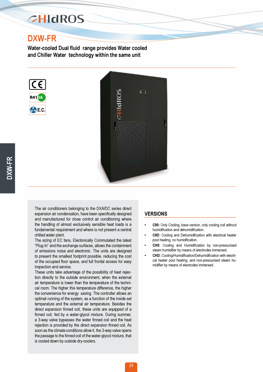 Pagina 23-Catalog sisteme de climatizare Close Control HACE DXA, DXW Catalog, brosura Engleza pacity (1)

30,5...