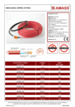 Cablu incalzitor AMASS - AMSflex-18-Teflon