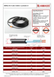 Cablu incalzitor cu protectie UV AMASS - AMSflex 30