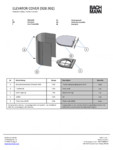 Instructiuni montaj - extensia de montaj pentru priza  BACHMANN - ELEVATOR COVER 
