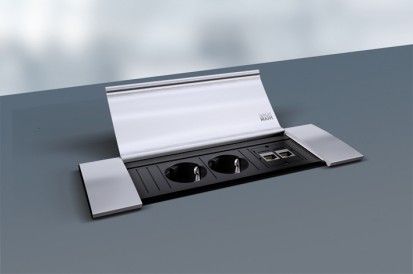 Bachmann POWER FRAME COVER - aluminiu - utilizat in sala de conferinte POWER FRAME COVER Panou