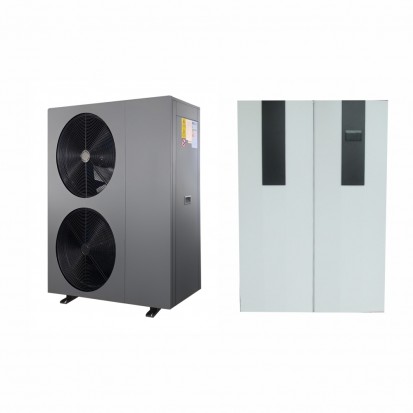 R290 monoblock circle double tank Ambianzza R290 DC Pompa de caldura R290