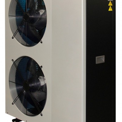 AMBIANZZA Unitate externa pompa de caldura aer-apa Rezidentială Monobloc Ambianzza R32 doua ventilatoare DC Full Inverter